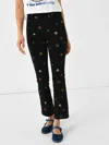 Mother Insider Flood Jean In Fresh As A Daisy In Multi
