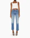 Mother The Kick It Wide-leg Jeans In Multi