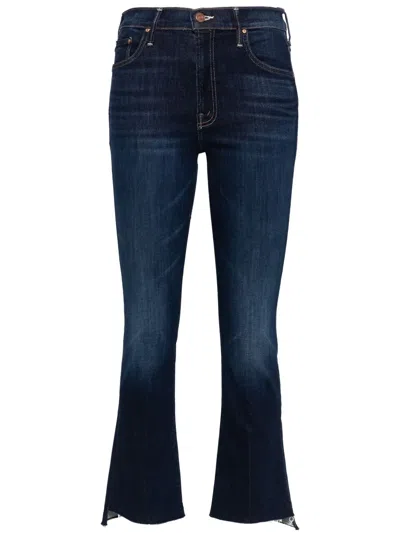 MOTHER INSIDER HIGH-RISE CROPPED JEANS