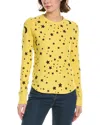 Mother The Itty Bitty Goodie Goodie Thermal Star Power T-shirt In Yellow