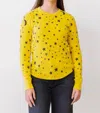 Mother The Itty Bitty Goodie Goodie Thermal Star Power T-shirt In Yellow