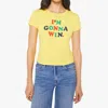 Mother Itty Bitty Ringer Tee In I'm Gonna Win In Multi