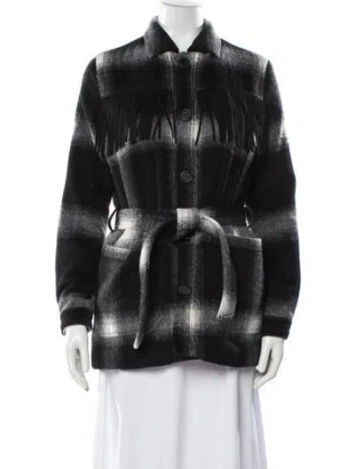 Pre-owned Mother Jacket In Black