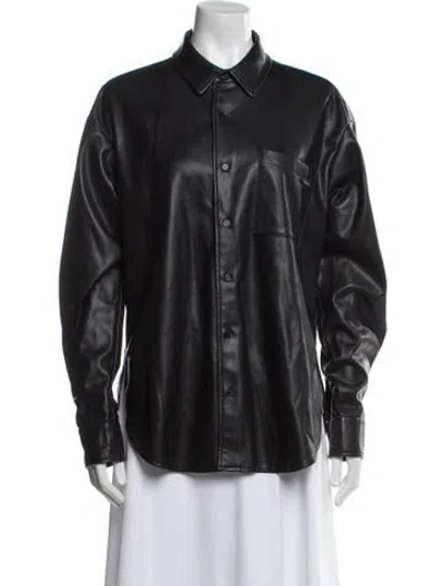 Pre-owned Mother Jacket In Black