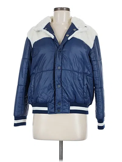Pre-owned Mother Jacket In Blue