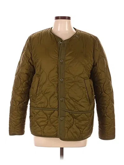 Pre-owned Mother Jacket In Green