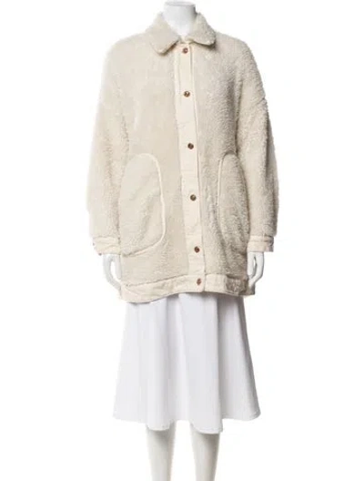 Pre-owned Mother Jacket In Neutrals