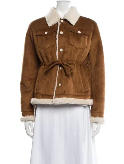 Pre-owned Mother Jacket W/ Tags In Brown