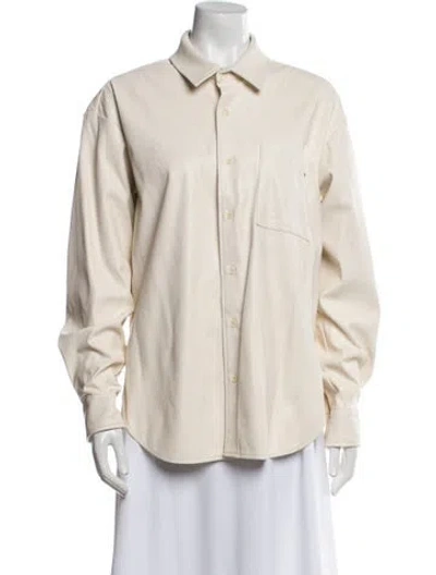 Pre-owned Mother Jacket In White