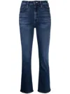Mother Womens Heirloom Lil Hustler Straight-leg Mid-rise Stretch-denim Jeans