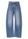 Mother Wide-leg Trousers Faded Wash