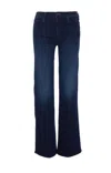 Mother The Twister Sneak Jeans In Blue