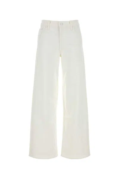 Mother Jeans In White