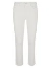 Mother Skinny Fit Buttoned Trousers
