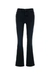 Mother The Weekender Fray Jeans Chip On My Shoulder In Black