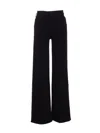 Mother The Hustler Roller Sneak Denim Jeans In Black