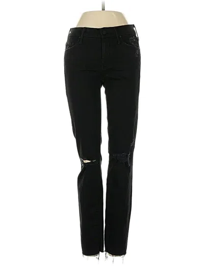 Pre-owned Mother Jeans In Black