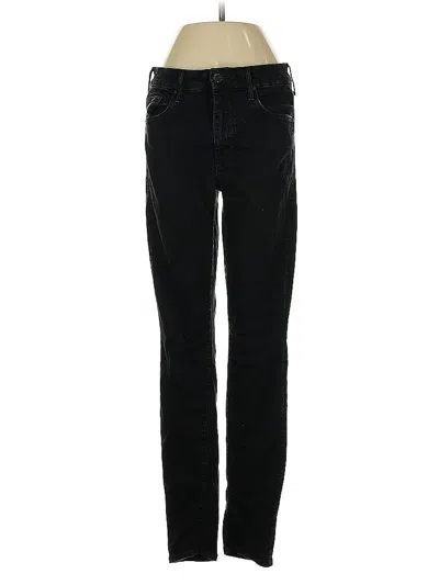 Pre-owned Mother Jeans In Black