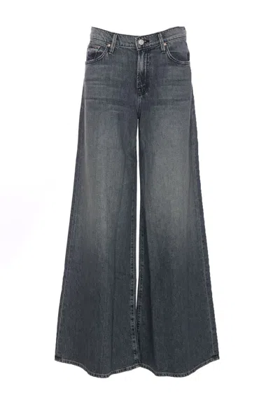 MOTHER MOTHER WIDE LEG DENIM JEANS