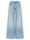 Mother The Down Low Enchanter Sneak Home On The Range Jeans In Blue