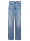 Mother Cotton Jeans In Blue