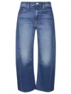 Mother The Half Pipe Ankle Jeans In Blue