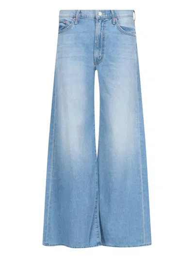 Mother The Undercover" Wide-leg Jeans - Light Blue