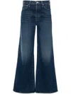 Mother Jeans Headliner Sneak In Cotton In Blue
