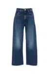 Mother The Half Pipe Cropped Denim Jeans In Multi