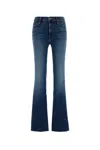 Mother 'the Doozy' Blue Flared Jeans In Blue