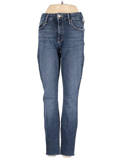 Pre-owned Mother Jeans In Blue