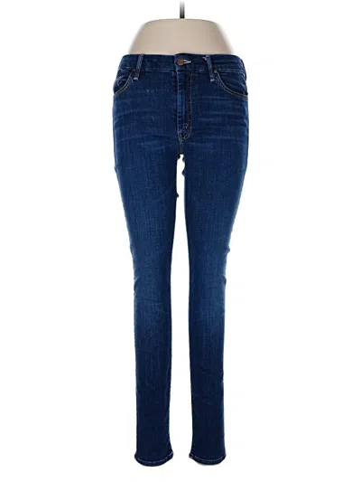Pre-owned Mother Jeans In Blue