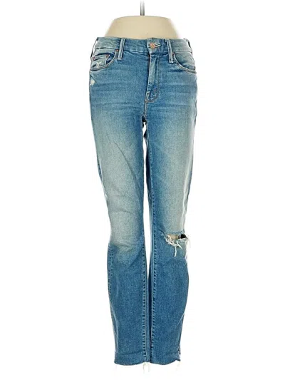 Pre-owned Mother Jeans In Blue