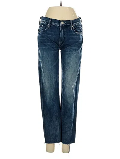 Pre-owned Mother Jeans In Blue