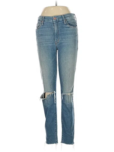 Pre-owned Mother Jeans In Blue