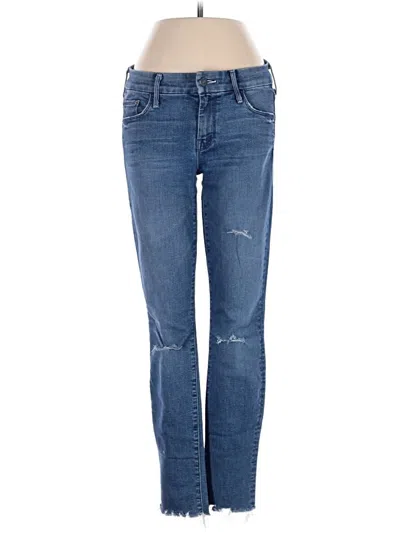 Pre-owned Mother Jeans In Blue