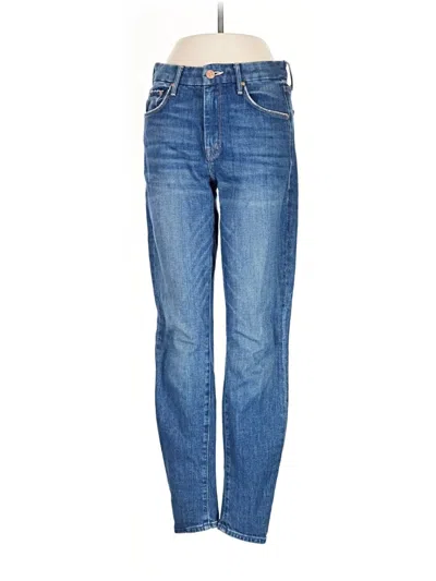 Pre-owned Mother Jeans In Blue