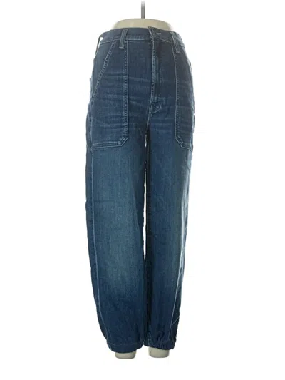 Pre-owned Mother Jeans In Blue