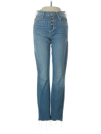 Pre-owned Mother Jeans In Blue