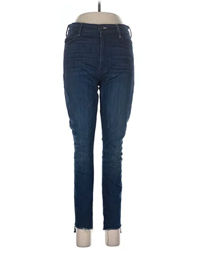 Pre-owned Mother Jeans In Blue