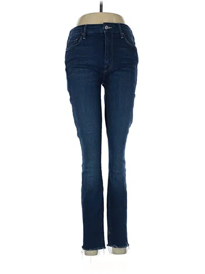 Pre-owned Mother Jeans In Blue