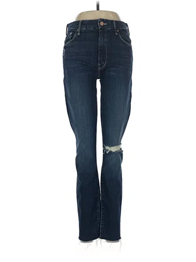 Pre-owned Mother Jeans In Blue