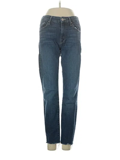 Pre-owned Mother Jeans In Blue