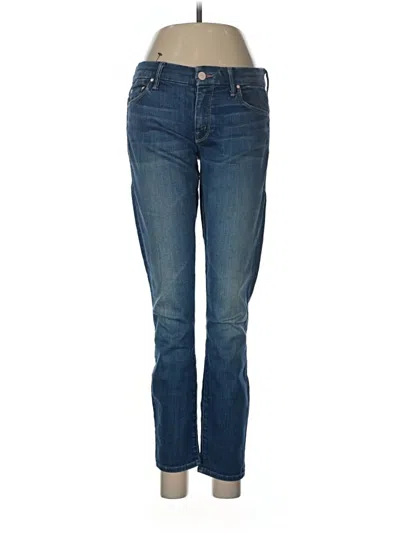 Pre-owned Mother Jeans In Blue