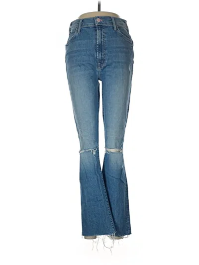 Pre-owned Mother Jeans In Blue