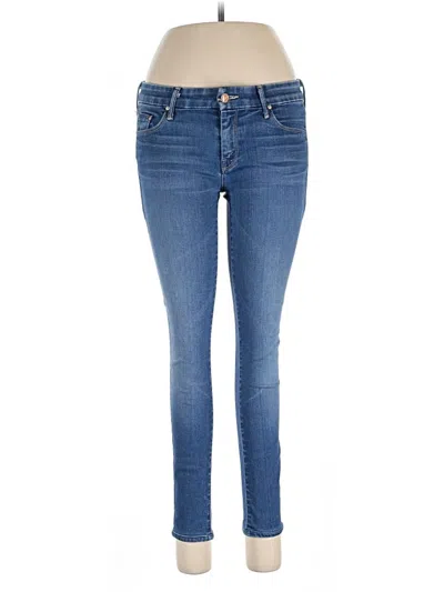 Pre-owned Mother Jeans In Blue
