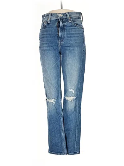 Pre-owned Mother Jeans In Blue