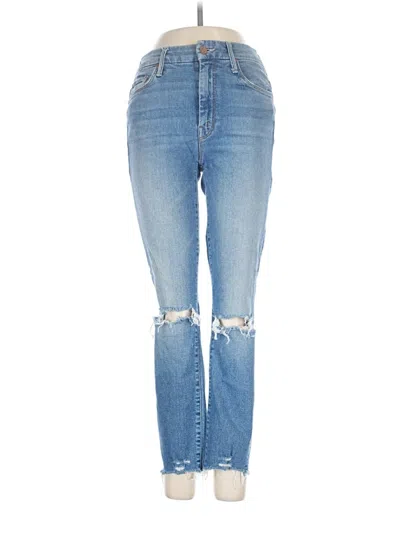 Pre-owned Mother Jeans In Blue