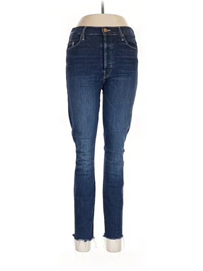 Pre-owned Mother Jeans In Blue