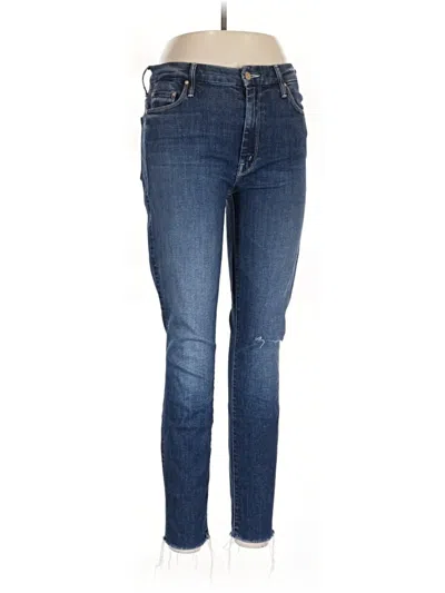 Pre-owned Mother Jeans In Blue